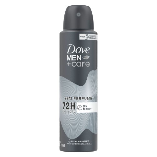 Desodorante Antitranspirante Aerosol Dove Men + Care Sem Perfume 150ml