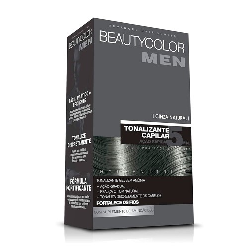 Tonalizante Beautycolor Cinza Natural Men