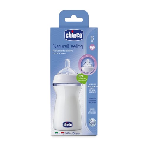 Mamadeira Step Up Fluxo Rapido 6 Meses Ou Mais Chicco 330ml