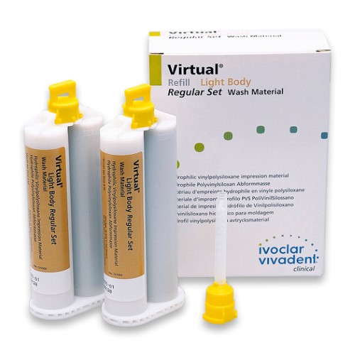 Silicone De Adição Virtual Ligth Body Regular 2x50ml - Ivoclar