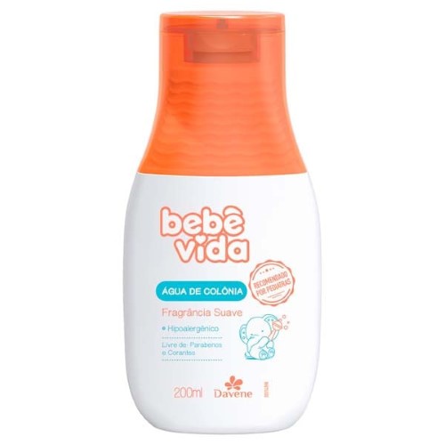 Água de colônia Bebê Vida 200ml