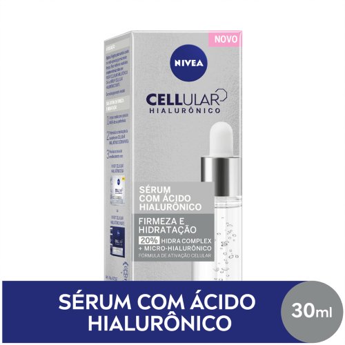 Sérum Com Ácido Hialurônico Nivea Cellular 30ml