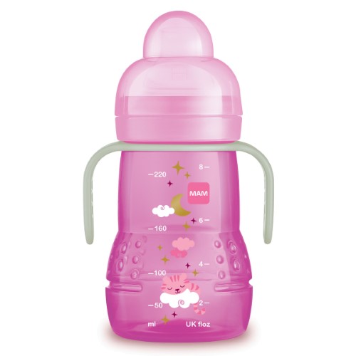 Copo De Treinamento Mam Night Rosa 220ml