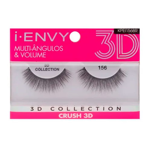 Cílios Postiços I-Envy Collection 156 Crush 3D 1 Unidade