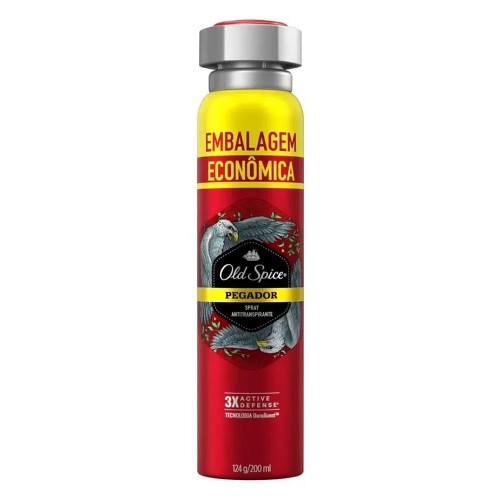 Desodorante Spray Antitranspirante Old Spice Pegador 200ml