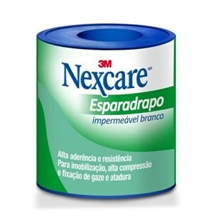 Esparadrapo Impermeável Nexcare Branco 50mm X 3m