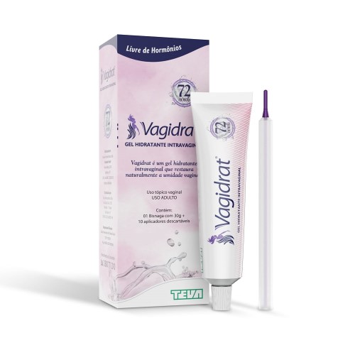 Gel Hidratante Vaginal Vagidrat 30g + 10 Aplicadores