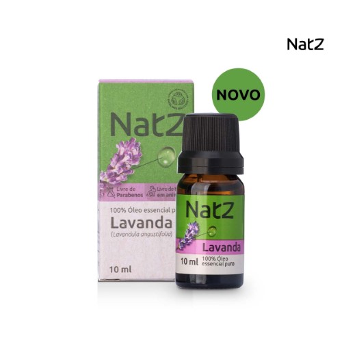 Óleo Essencial de Lavanda Natz 10ml