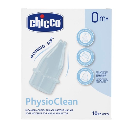 Recargas Para Aspirador Nasal Chicco Physioclean 10 Unidades