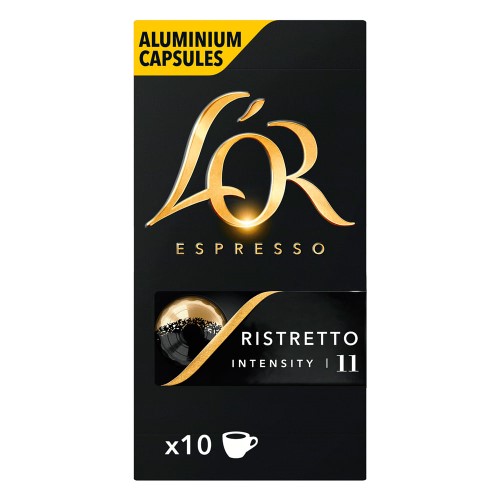 Café em Cápsula Lr Espresso Onyx Ristretto Torrado e Moído 10 Unidades