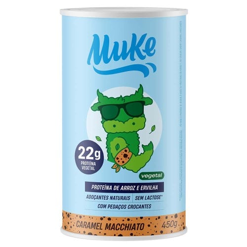 Proteína Vegetal em Pote Muke Caramel Macchiato