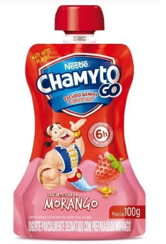 Iogurte Nestlé Chamyto Morango 100Ml