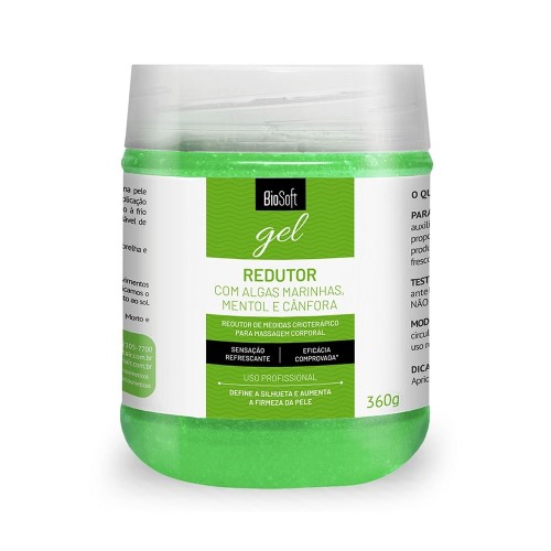 Gel Redutor De Medidas Bio Soft Profissional 360g