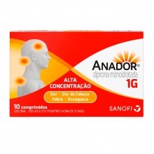 Anador 1g Sanofi 10 Comprimidos