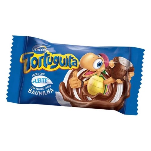 Chocolate Arcor Tortuguita Recheio Baunilha 15,5g