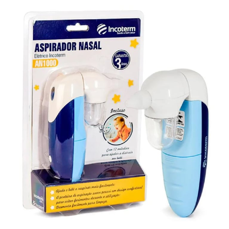 Aspirador Nasal Elétrico Incoterm AN1000 1 Unidade