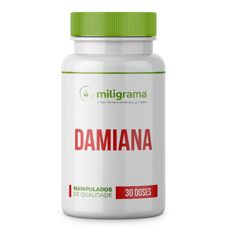 Damiana (Turnera difusa) 500mg 30 doses