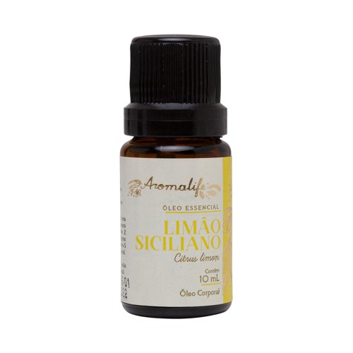 Óleo Essencial de Limão Siciliano 10ml - Aromalife