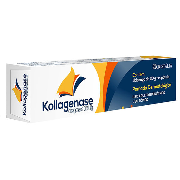 Kollagenase 0,6U/g Pomada Dermatológica 30g