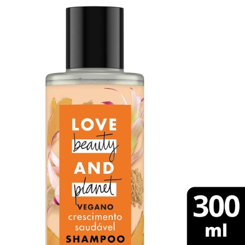 Shampoo Love and Beauty Planet Crescimento Saudável 300ml