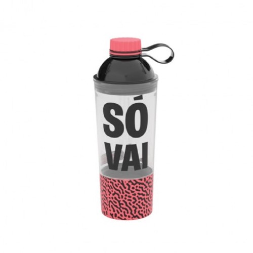 Copo Plástico Plasútil Shakeira Decorado Fitness Vip 600ml