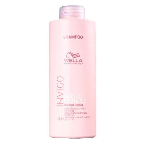 Shampoo Wella Professionals Invigo Blonde Recharge Color Refreshing Coll Blonde com 1l