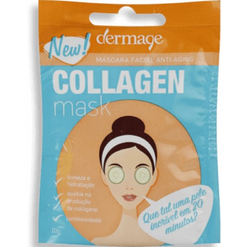 Máscara Facial Anti-idade Dermage - Collagen Mask