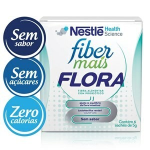 Regulador Intestinal Nestlé FiberMais Flora 6 Sachês 5g