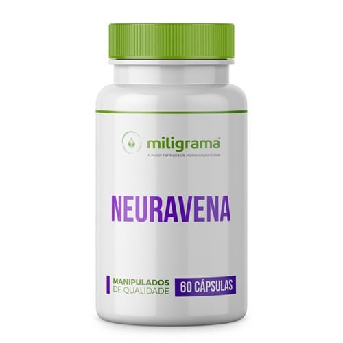 Neuravena 500mg Aumento da Função Cerebral 60 Cápsulas