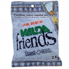 Pastilhas Valda Friends Sem Açúcar 25g