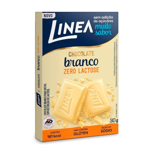 Chocolate Branco Linea Zero Lactose com 30g