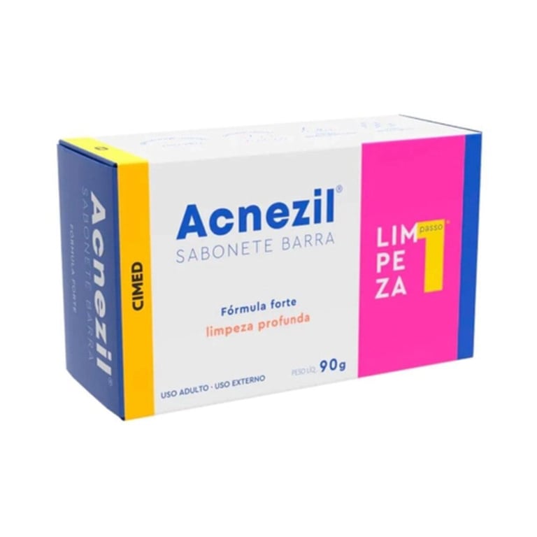 Sabonete Em Barra Acnezil Pele Acneica 70g