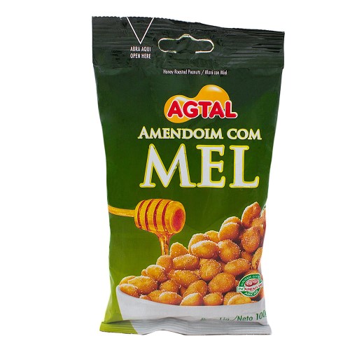 Amendoim com Mel Agtal com 100g