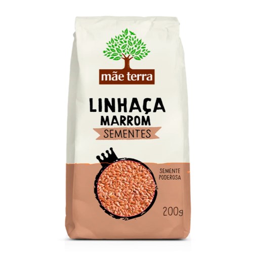 Semente de Linhaça Marrom Mãe Terra 200g