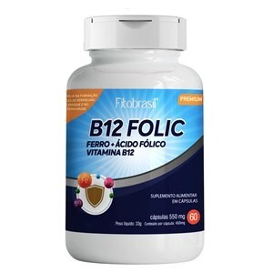 B12 FOLIC CAPS 60