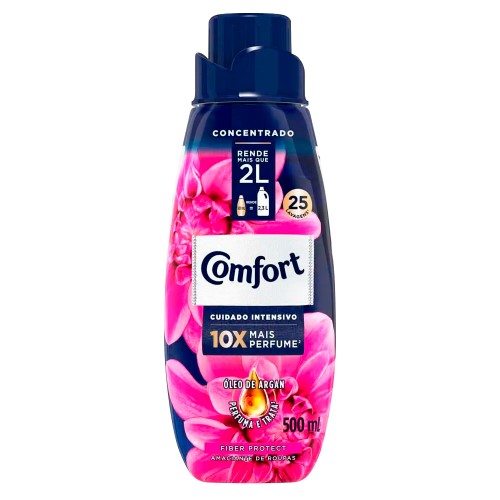 Amaciante Concentrado Comfort Fiber Protect 500ml