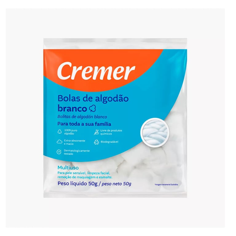 Algodão Cremer Bolas 50g