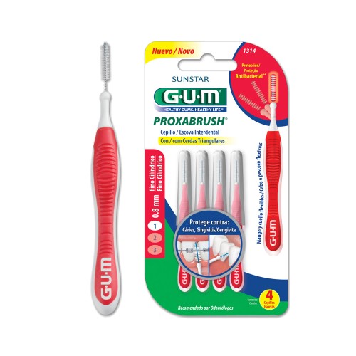 Escova De Dentes Gum Interdent 0,8Mm - Gum