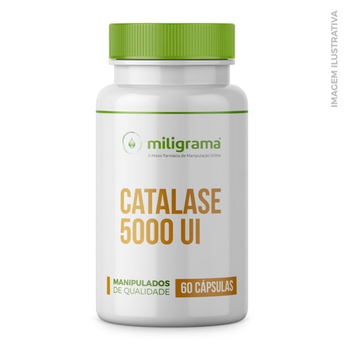 Catalase 5000UI 60 Cápsulas