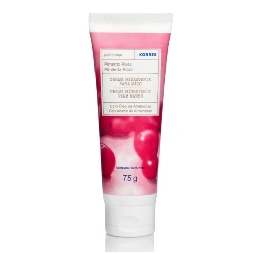 Creme Hidratante Para Mãos Korres Pimenta Rosa 75g