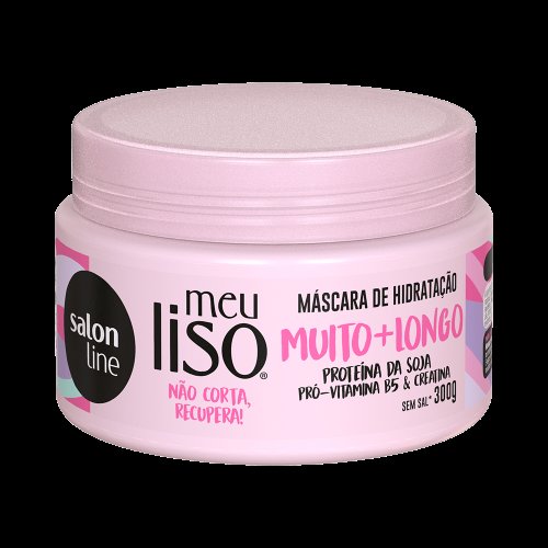 Máscara de Hidratação Salon Line Meu Liso Muito+Longo com 300g