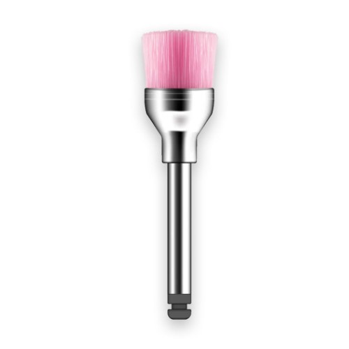 Escova Robinson Color Brush CA Rosa com 1 Ultra-Soft Taça - American Burrs