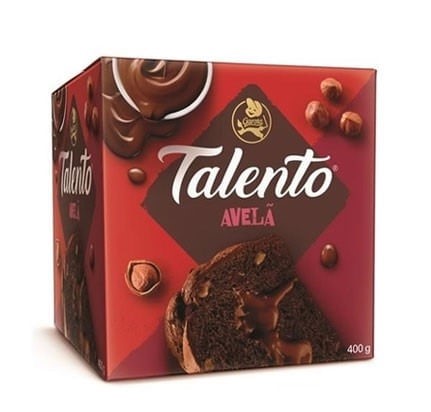 Panettone Garoto Talento Avelã 400g