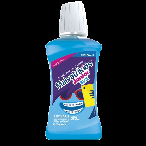 Enxaguante bucal Infantil Malvatrikids Junior Blue 250ml