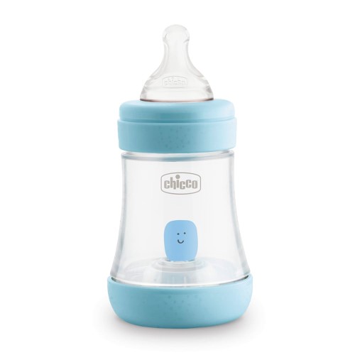 Mamadeira Chicco Perfect 5 Fluxo Inicial 0m+ Azul de 150ml