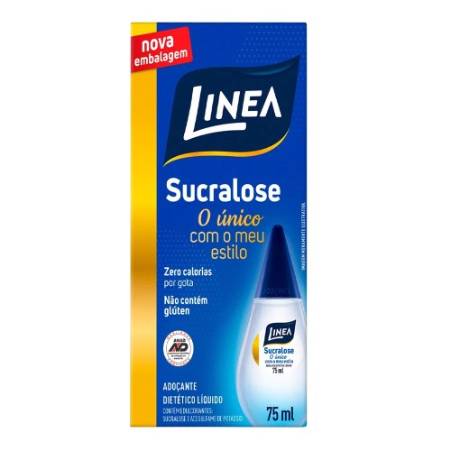 Adoçante Líquido Linea Sucralose Gotas 75ml