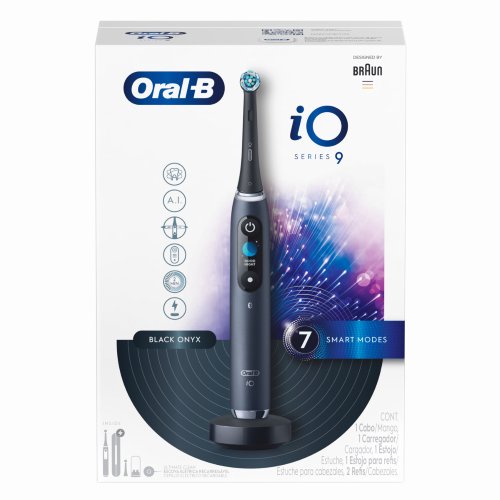 Escova de Dente Elétrica Oral B iO9 com Cabo Recarregável 1 Kit