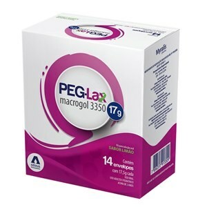 Peg-lax Sabor Limão 14 Envelopes Com 17,5g Cada