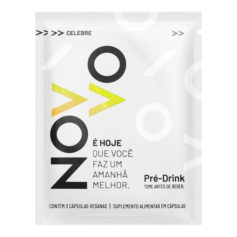 Novvo Pré Drink 3 Capsulas