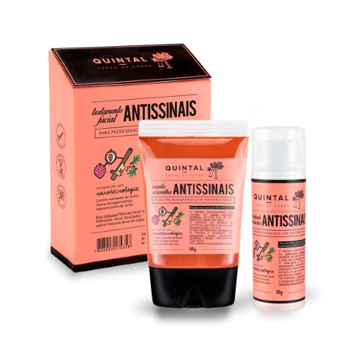 Quintal Tratamento Antissinais Kit - Máscara + Hidratante